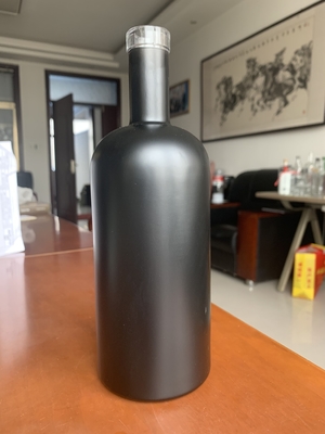 375ml 500ml 700ml Extra Flint Glass Flasks για οινοπνευματώδη ποτά Brandy Rum Tequila Brands