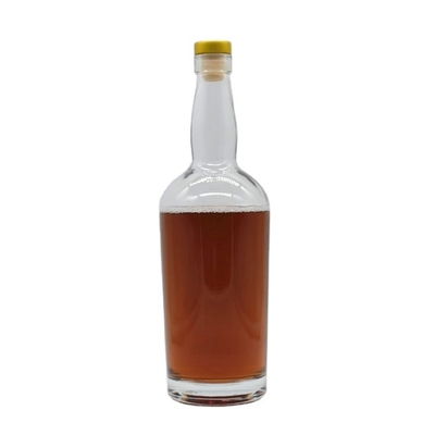 Προσαρμοσμένο σχεδιασμό 75cl μπουκάλι ουίσκι 0,75l Extra Flint Cork μπουκάλι βότκα με δωρεάν δείγμα