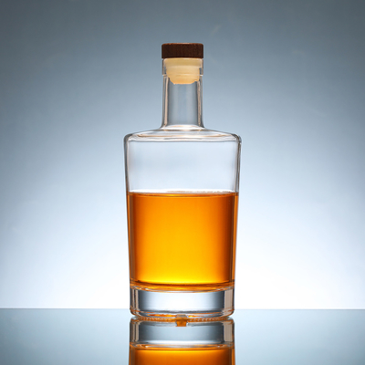 375 ml 500 ml 750 ml 1000 ml γυάλινο φελλό κορμί βίδα GPI Top Cap στρογγυλό ουίσκι βότκα μπράντυ οινοπνευματώδη μπουκάλια