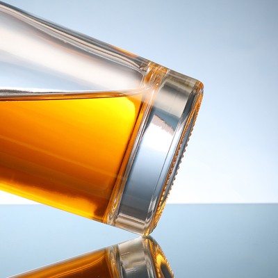 375 ml 500 ml 750 ml 1000 ml γυάλινο φελλό κορμί βίδα GPI Top Cap στρογγυλό ουίσκι βότκα μπράντυ οινοπνευματώδη μπουκάλια