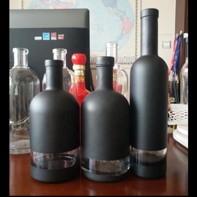 Όροι EXW Κρυστάλλινο γυαλί 750ml 700ml 500ml τεκίλα τζιν κρασί οινοπνευματώδη ποτά ρούμι βότκα ουίσκι γυάλινο μπουκάλι