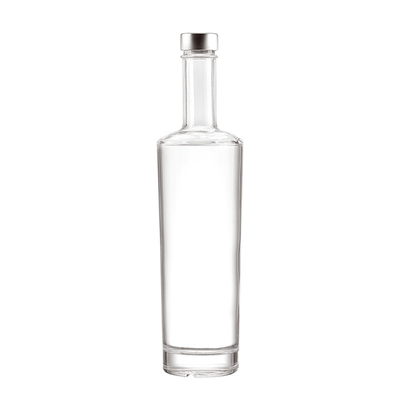 Υλικό γυαλιού Super Flint Dark Square Μπουκάλια Λικέρ για OEM/ODM 200ml 500ml 750ml 1L