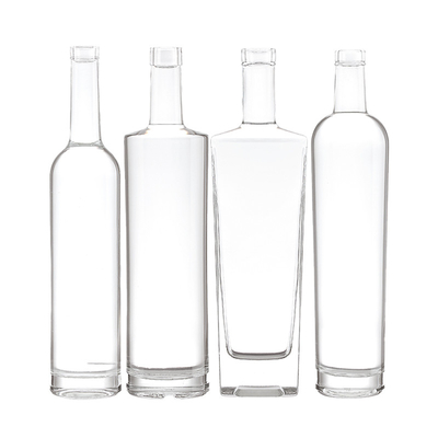 Βασικό υλικό Υπερφρίντ υλικό γυαλιού 750 ml κενό μπουκάλι γυαλιού βότκας