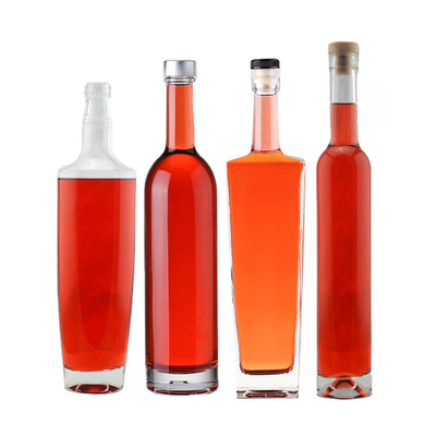 Βασικό υλικό Υπερφρίντ υλικό γυαλιού 750 ml κενό μπουκάλι γυαλιού βότκας