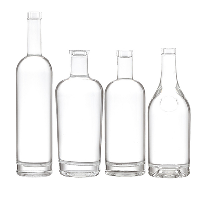 100Ml 375Ml 500Ml 700Ml 750Ml Custom Shape Clear Glass Bottle για τα ενεργειακά ποτά