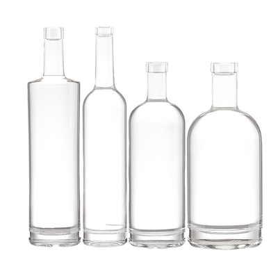 700 ml 200 ml 500 ml 1 λίτρο γυάλινο καπάκι Βότκα μπουκάλια μπράντυ για αποθήκευση σαμπάνιας