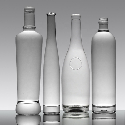 750 ml γυάλινος κύλινδρος μπουκάλι ουίσκι βότκα 700 ml 500 ml κρασί γυάλινο παγωτό για ποτό