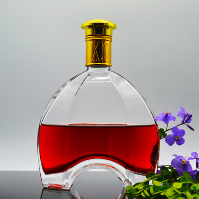 Πωλήσεις γυάλινων μπουκαλιών 750 ml κενά παγωμένα Super Flint Spirits μπουκάλια με φελλό
