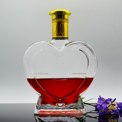 Πωλήσεις γυάλινων μπουκαλιών 750 ml κενά παγωμένα Super Flint Spirits μπουκάλια με φελλό