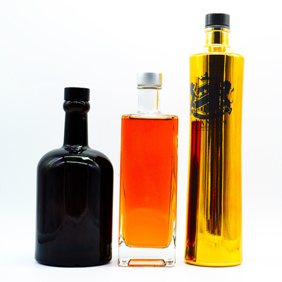 250 ml 375 ml 500 ml 700 ml 750 ml κενά γυάλινα μπουκάλια με καπάκι και οθόνη εκτύπωσης