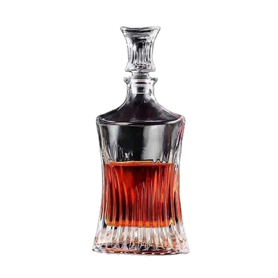 Πουλάω 750 ml Clear Spirit Glass Vodka μπουκάλι άδεια μπουκάλια με σχήμα διαμαντιού Τζιν