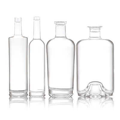 700 ml 750 ml 1000 ml μπουκάλια από γυαλί με υλικό κολάρο Super Flint