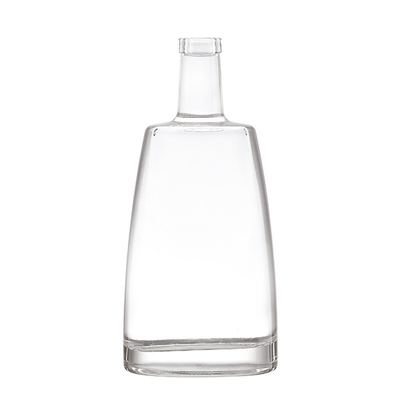 Super Flint Glass 750ml μπουκάλι για ποτά 500ml Brandy Spirit Liquor και 375ml Βότκα