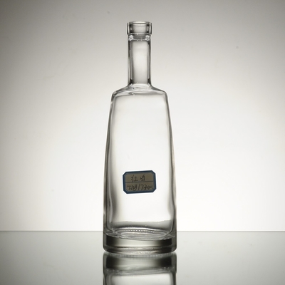 Υλικό γυαλιού Super Flint Γυαλί Βότκα Μπράντυ Ρουμ Μπουκάλι Λικέρ για Γυναίκες Σχήμα σώματος