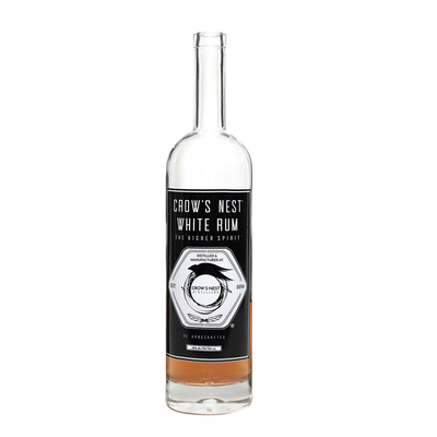 375ml 500ml 700ml 750ml Διαφορετικά μεγέθη Γυάλινα μπουκάλια για ποτό Βότκα Ουίσκι Ρομ Τζιν