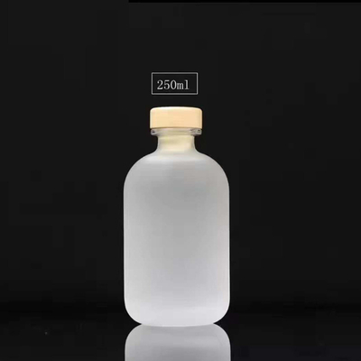 375ml 500ml 700ml 750ml Διαφορετικά μεγέθη Γυάλινα μπουκάλια για ποτό Βότκα Ουίσκι Ρομ Τζιν