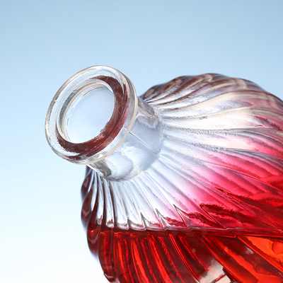 Super Flint Glass 350ml 500ml 700ml 750ml Κενό μπουκάλι ουίσκι για αποθήκευση ουίσκι