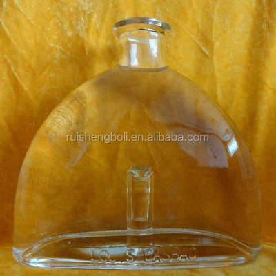 Super Flint γυάλινο κενό 1.5L 2 λίτρων γυάλινο μπουκάλι κρασιού με καπάκι