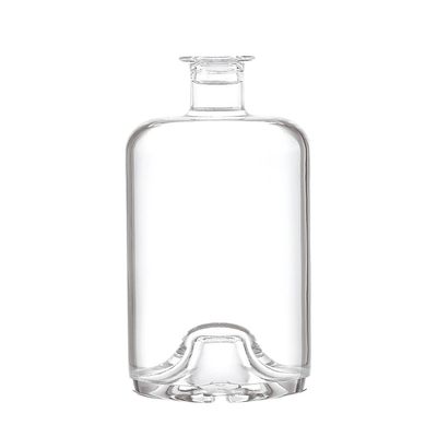 Super Flint 700ml 750ml Τζιν Βότκα γυάλινα μπουκάλια για Custom Ουίσκι Λικέρ Μπράντυ κενό