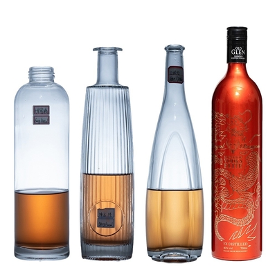 700 ml 750 ml κενό αλκοόλ παγωμένο σπρέι μπουκάλι για βότκα ρούμι τζιν ουίσκι ουίσκι κρασί