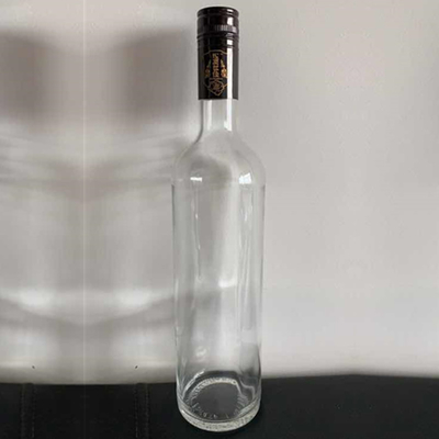 Υλικό Super Flint Glass 700ml Διαυγές Βότκα με μακρύ λαιμό