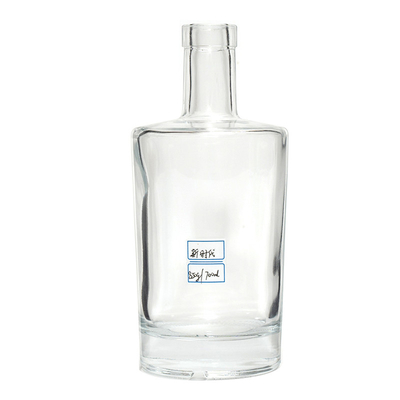 Προσαρμοσμένα 500ml/700ml/750ml γυάλινα μπουκάλια για ελαιόλαδο Ουίσκι Τζιν Λικέρ Βότκα συσκευασία