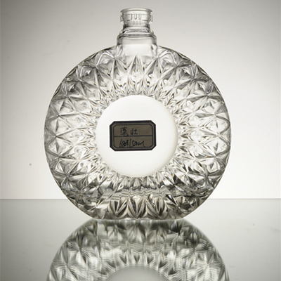 500 ml 700 ml γυάλινο μπουκάλι για φανταχτερά ποτά από φελλό