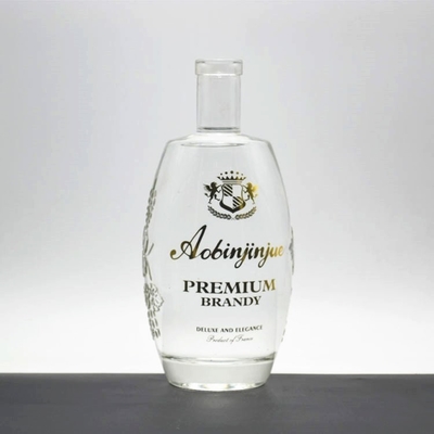 750 ml γυάλινο μπουκάλι για υλικό υαλοπίνακα Super Flint