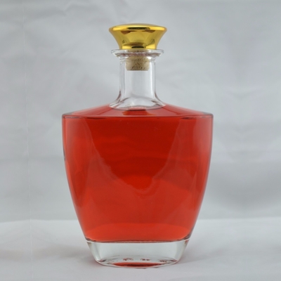 750 ml Square Brandy XO Flint Liquor 250 ml Φλάσκα παγωμένο ρούμι 375 ml σαμπάνια γυάλινο κύλινδρο μπουκάλι φελλό
