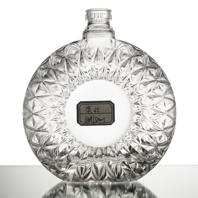 700 ml 750 ml μπουκάλι γυαλιού κρασιού με ντεκάλ/εκτύπωση σε οθόνη/χρωματισμό/ψυγείο