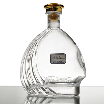 700 ml 750 ml μπουκάλι γυαλιού κρασιού με ντεκάλ/εκτύπωση σε οθόνη/χρωματισμό/ψυγείο