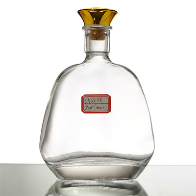 700 ml 750 ml μπουκάλι γυαλιού κρασιού με ντεκάλ/εκτύπωση σε οθόνη/χρωματισμό/ψυγείο