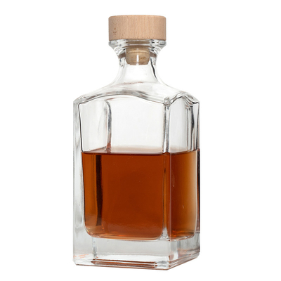 700 ml 1L μπουκάλι οινοπνεύματος συσκευασία ουίσκι αλκοόλ μπουκάλι για συσκευασία μεταλλικού νερού