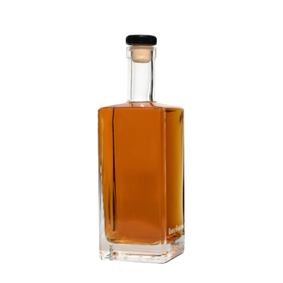 Κλασικό μπουκάλι ουίσκι 700 ml με υλικό υλικού γυαλιού Super Flint Glass