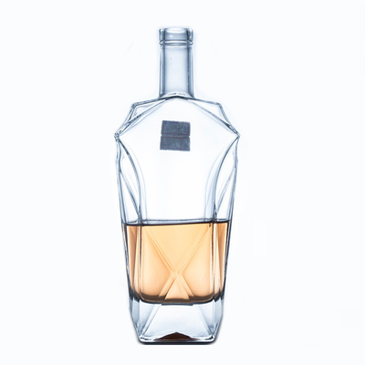 375ml 500ml 700ml 750ml 1000ml γυάλινο ποτό ουίσκι βότκα αλκοόλ μπουκάλι με κάλυμμα Guala