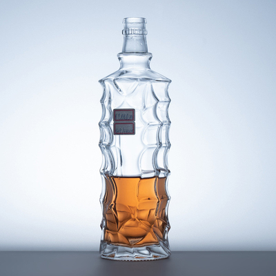 375ml 500ml 700ml 750ml 1000ml γυάλινο ποτό ουίσκι βότκα αλκοόλ μπουκάλι με κάλυμμα Guala