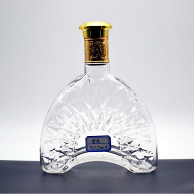 50cl 700ml 1 λίτρο κενά γυάλινα μπουκάλια για λικέρ ρούμι ουίσκι βότκα σαμπάνια και μπράντυ