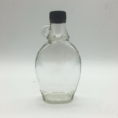Μπουκάλι γυαλιού Μπράντυ με λαβή 500 ml 750 ml Βότκα ρούμι Αλκοόλ Ουίσκι γυάλινο κολάρο