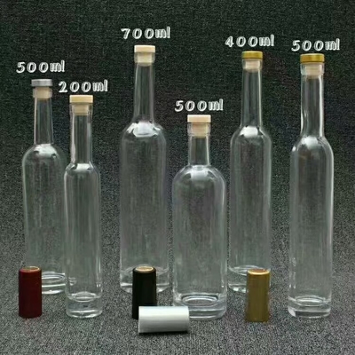 350 ml 375 ml 500 ml Super Flint Olive Oil Alcohol Glass Flask για τη βιομηχανία ποτών