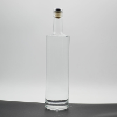 Super Flint Glass 750ml μπουκάλι για πάχος κάτω φελλός και εξατομικευμένο σχεδιασμό των ποτών