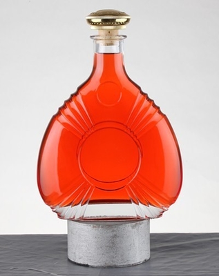 Υλικό γυαλιού Super Flint Brandy γυάλινο μπουκάλι για Custom Liquor Spirit 700ml