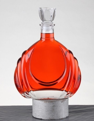 Υλικό γυαλιού Super Flint Brandy γυάλινο μπουκάλι για Custom Liquor Spirit 700ml