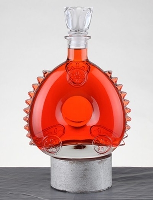 Υλικό γυαλιού Super Flint Brandy γυάλινο μπουκάλι για Custom Liquor Spirit 700ml