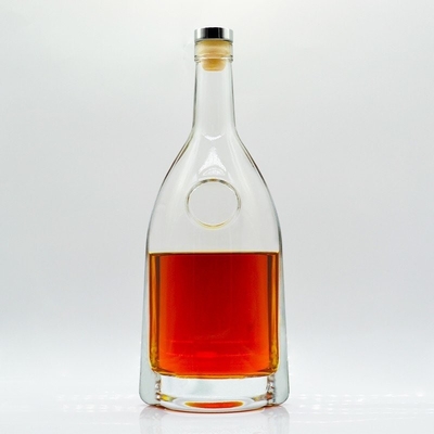 Προσαρμοσμένο 200ml 375ml 500ml 700ml 750ml 1000ml γυάλινο μπουκάλι για βότκα
