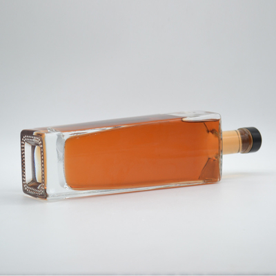 Προσαρμοσμένο 200ml 375ml 500ml 700ml 750ml 1000ml γυάλινο μπουκάλι για βότκα
