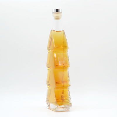 Super Flint Glass Custom Χριστούγεννα δέντρο σχήμα μπουκάλι αλκοολούχων ποτών 500ml 700ml 750ml
