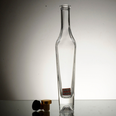 OEM Διαυγές γυαλί αναψυκτικά μπουκάλι 300ml 500ml 750ml με βαθιά διαδικασία πάγου