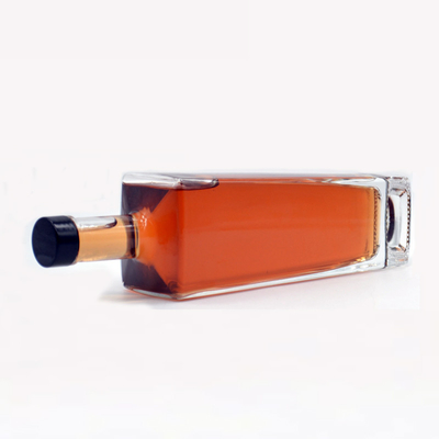 Ουίσκι 700 ml Μαύρη Αλκοόλη UV μπουκάλι σαμπάνιας παγωμένο κυλίνδρο κενά μπουκάλια 500 ml 1000 ml