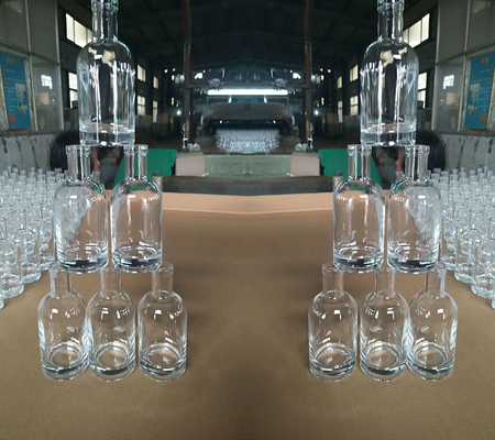 200 ml 375 ml 500 ml 750 ml Super Flint Glass Φιαλίδια κρασιού με τύπου σφραγίσματος από φελλό