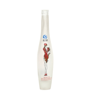 Προσαρμοσμένο 375ml 700ml μπουκάλι ουίσκι για ομορφιά Βότκα Σαμπάνια Αλκοολούχα ποτά